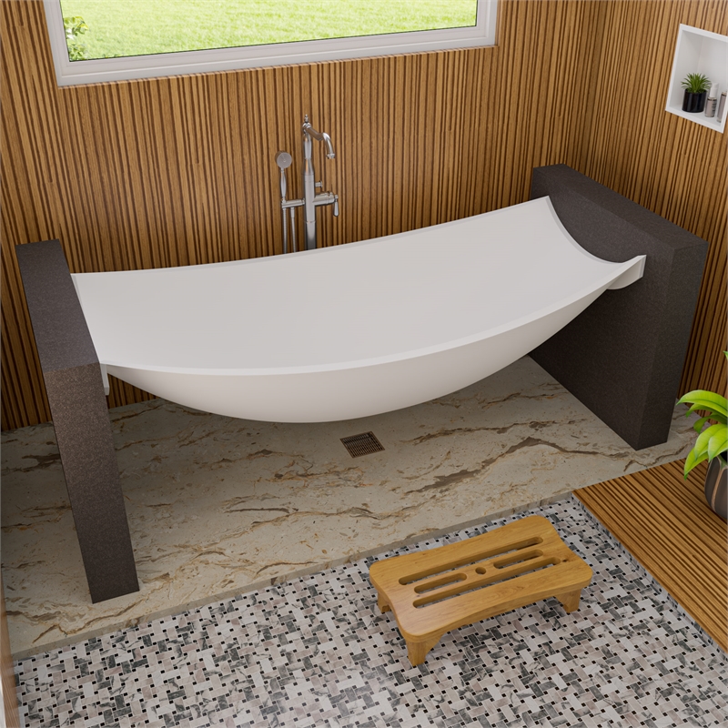 ALFI brand HammockTub2-WM White Matte 71