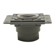 ALFI brand ABDB55 PVC Shower Drain Base with Rubber Fitting