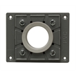 ALFI brand ABDB55 PVC Shower Drain Base with Rubber Fitting