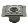 ALFI brand ABDB55 PVC Shower Drain Base with Rubber Fitting