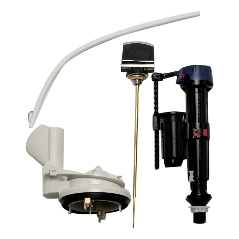 EAGO R-352FLUSH White Plastic Replacement Toilet Flushing Mechanism for TB352