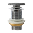 ALFI brand ABCO7055 Solid Concrete Gray Matte Cap Bathroom Sink Drain