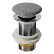 ALFI brand ABCO7055 Solid Concrete Gray Matte Cap Bathroom Sink Drain