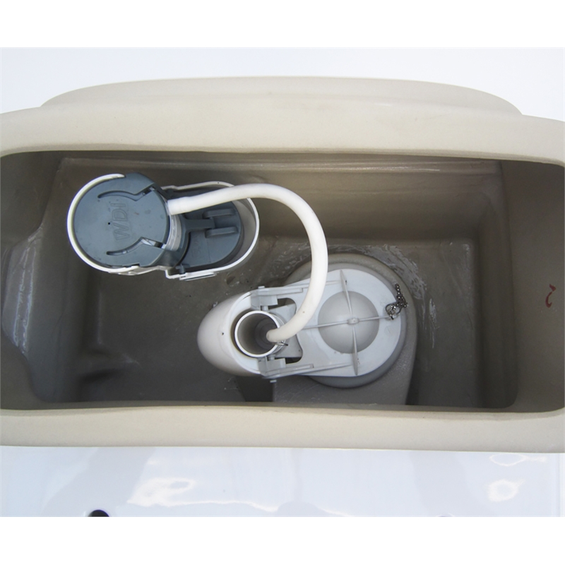 EAGO R-340FLUSH Replacement White Plastic Toilet Flushing Mechanism for TB340