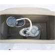 EAGO R-340FLUSH Replacement White Plastic Toilet Flushing Mechanism for TB340