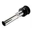 ALFI brand AB9056-BM Black Matte Pop Up Drain with Overflow