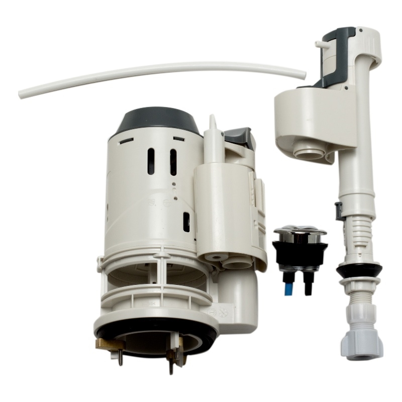 EAGO R-359FLUSH Replacement White Plastic Toilet Flushing Mechanism for TB359