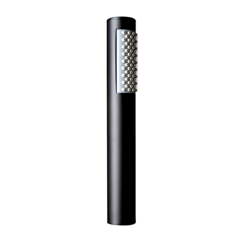 ALFI brand AB2534-BM Black Floor Mount Tub Filler Mixer w Hand Held Shower Head