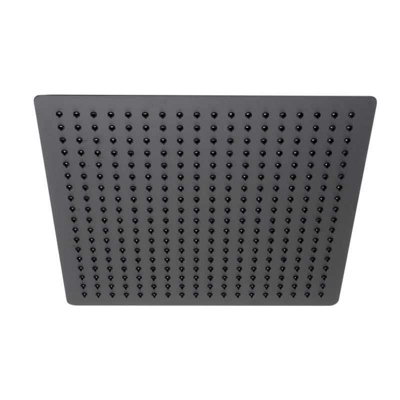 ALFI brand RAIN16S-BM Matte Black Stainless Steel 16