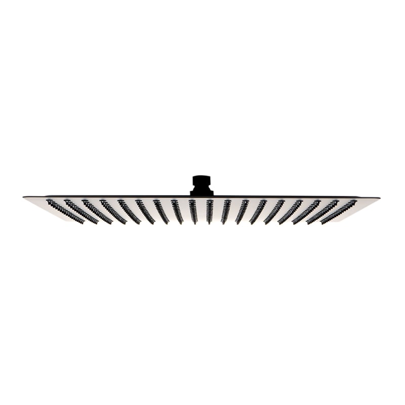 ALFI brand RAIN16S-BM Matte Black Stainless Steel 16
