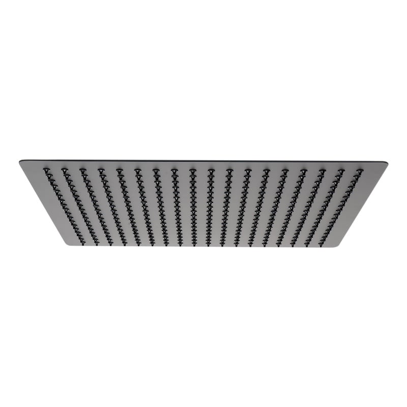 ALFI brand RAIN16S-BM Matte Black Stainless Steel 16
