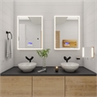 ALFI brand AB9513-BM Black Matte 6 Piece Bath Accessory Set