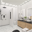 ALFI brand AB9513-BM Black Matte 6 Piece Bath Accessory Set
