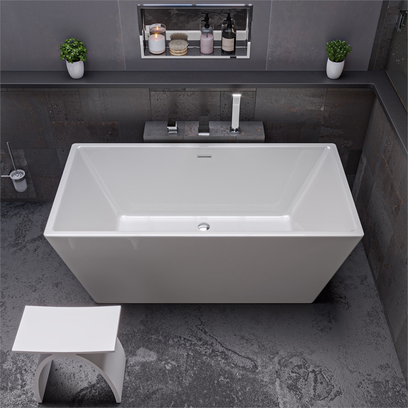 ALFI brand AB2464-PC Polished Chrome 3 Hole Tub Filler & Shower Head