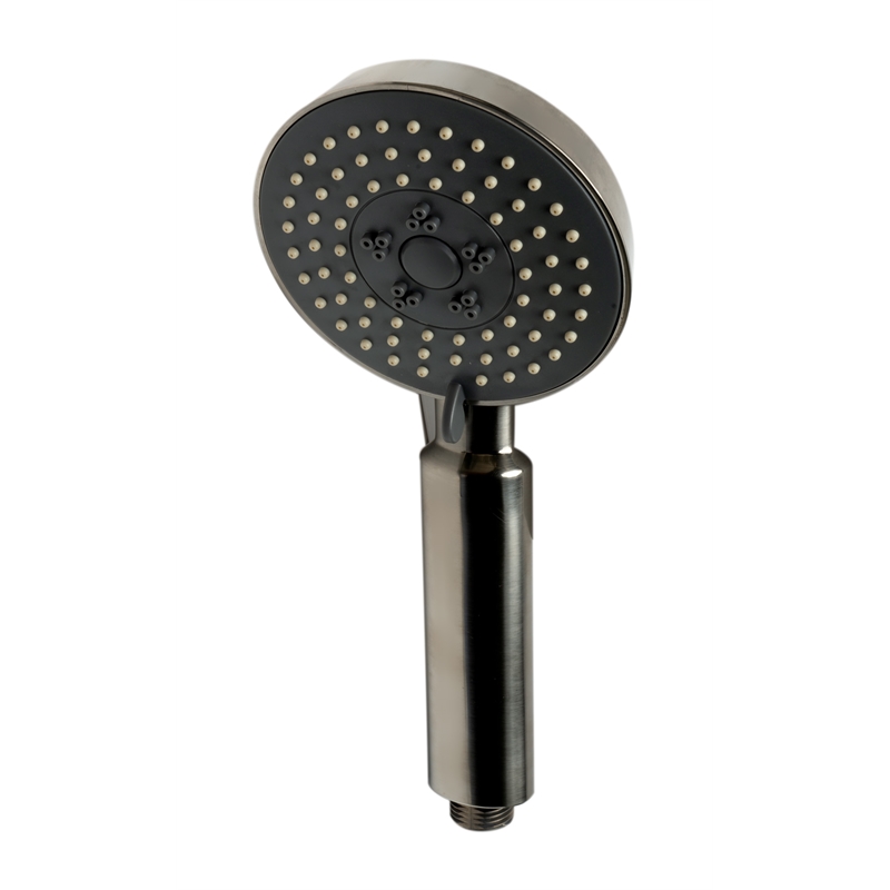 ALFI brand AB2503-BN Nickel Deck Mounted Tub Filler with Hand Held Showerhead