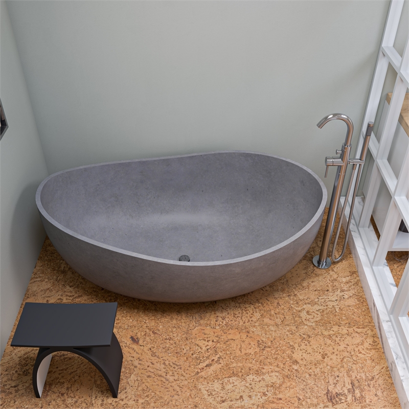 ALFI brand AB2534-BN Nickel Tub Filler Mixer w Hand Held Shower Head