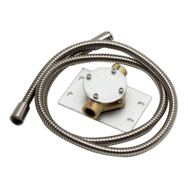 ALFI brand AB2534-BN Nickel Tub Filler Mixer w Hand Held Shower Head