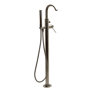 ALFI brand AB2534-BN Nickel Tub Filler Mixer w Hand Held Shower Head