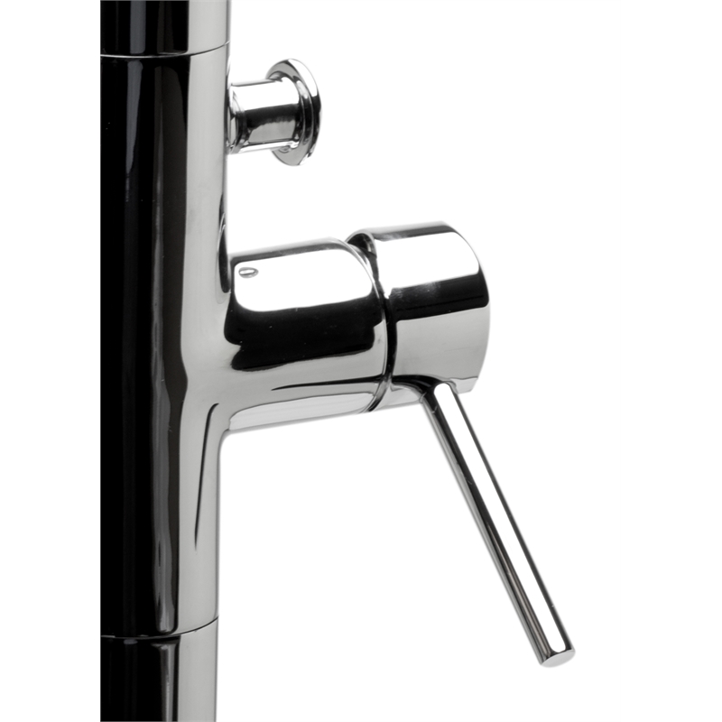 ALFI brand AB2534-PC Chrome Tub Filler Mixer w Hand Held Shower Head
