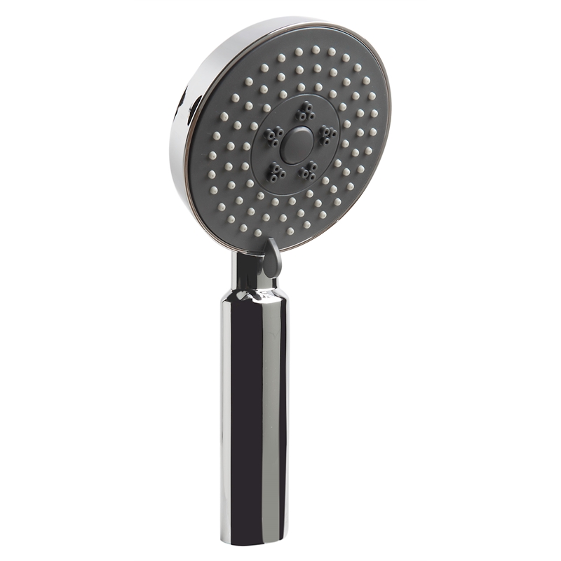 ALFI brand AB2703-PC Deck Mounted Tub Filler and Round Hand Held Shower Head