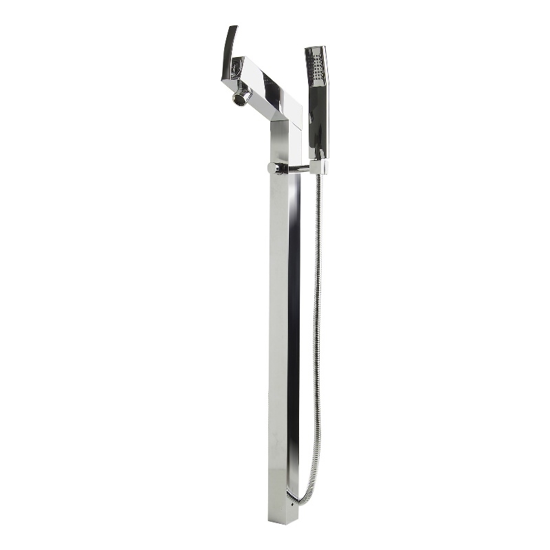 ALFI brand AB2728-PC Tub Filler + Mixer /w additional Hand Held Shower Head