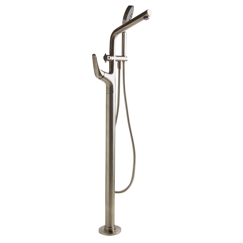 ALFI brand AB2758-BN Nickel Tub Filler + Mixer /w Hand Held Shower Head