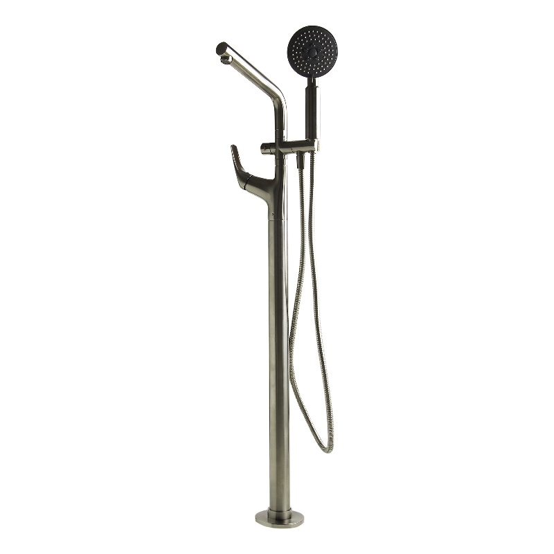 ALFI brand AB2758-BN Nickel Tub Filler + Mixer /w Hand Held Shower Head