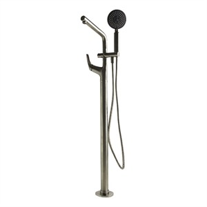 ALFI brand AB2758-BN Nickel Tub Filler + Mixer /w Hand Held Shower Head