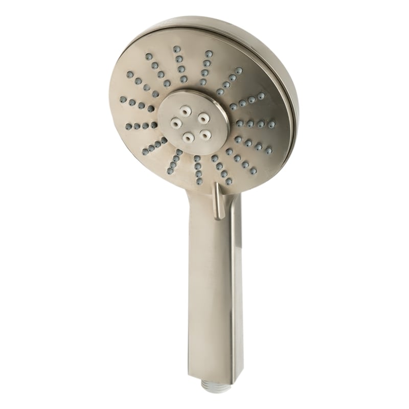ALFI brand AB2879-BN Nickel Deck Mounted Tub Filler with Hand Held Showerhead