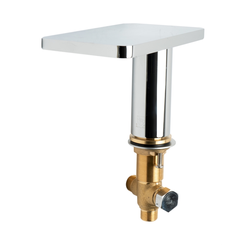 ALFI brand AB2879-PC Chrome Deck Mounted Tub Filler with Hand Held Showerhead