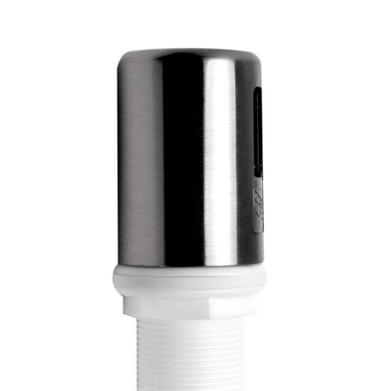 ALFI brand AB2609-BN Brushed Nickel Air Gap Cover and Tube for Dishwasher