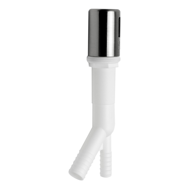 ALFI brand AB2609-BN Brushed Nickel Air Gap Cover and Tube for Dishwasher