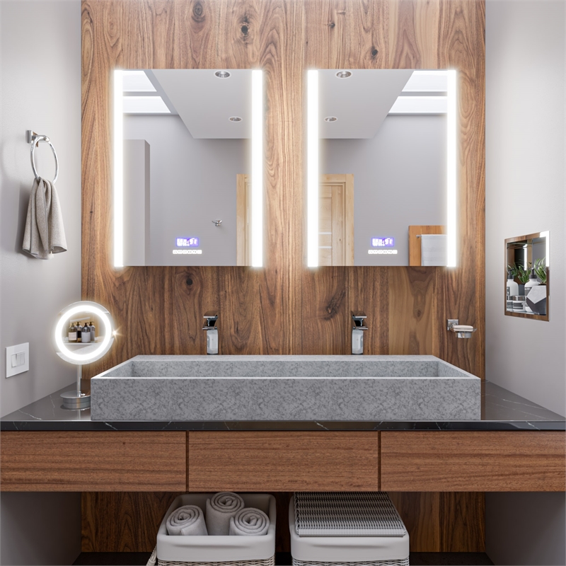 ALFI brand AB9509-PC Polished Chrome 6 Piece Matching Bathroom Accessory Set
