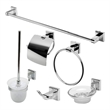 ALFI brand AB9509-PC Polished Chrome 6 Piece Matching Bathroom Accessory Set