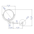 ALFI brand ABM8WR-PC 8