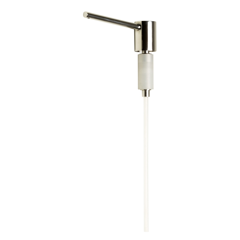 ALFI brand AB5006-PSS Modern Round Polished Stainless Steel Soap Dispenser