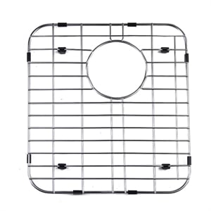 ALFI brand GR512L Left Side Solid Stainless Steel Kitchen Sink Grid