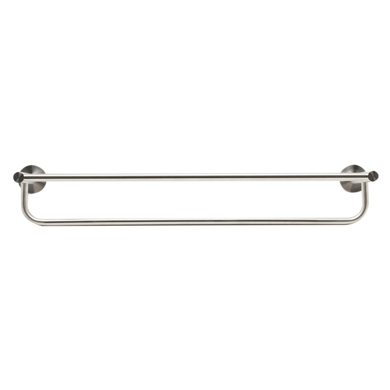 ALFI brand AB9538-BN Brushed Nickel 26 inch Towel Bar & Shelf Bathroom Accessory