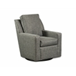 The 1st Chair Miley Swivel Glider with Brushed Graphite Fabric - Made In USA