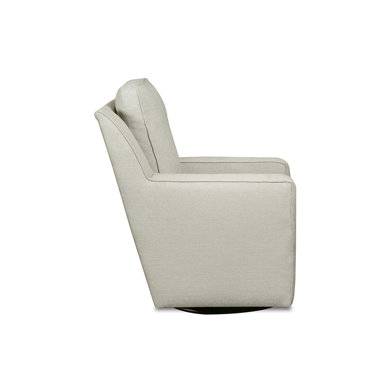 The 1st Chair Miley Swivel Glider with Millionaire Fabric - Made In USA