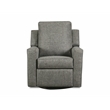 The 1st Chair Harrison Gliding Swivel Recliner in Brushed Graphite - Made In USA