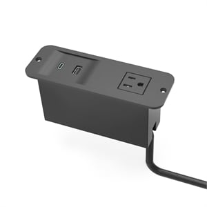 Raffel Systems 120V  USB-A & USB-C PD Power Station - Black