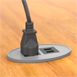 Raffel Systems USB-A Oval  120V Power Station - Silver