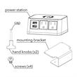 Raffel Systems Duo Power Station - Black