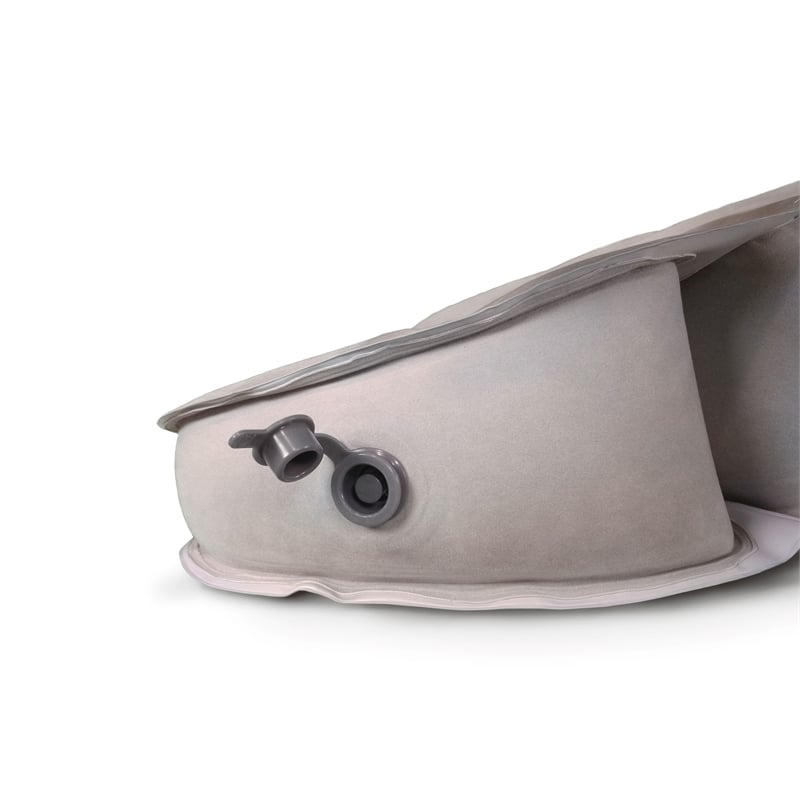 Brightspot Air Inflatable Travel Meditation Cushion in Black