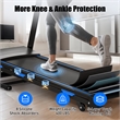FYC 3.5HP 10MPH Treadmill w/ Bluetooth Heart Rate Sensor Incline in Black