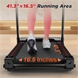 FYC 3.5HP Folding Treadmill w/ Incline & APP Control for Home in Black