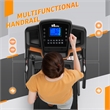 FYC 3.5HP Folding Treadmill with Incline & APP Control for Home in Orange