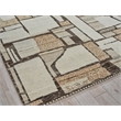 Alcama Hand-Knotted New Zealand Wool Beige/Ivory/Brown 6'x9' Area Rug