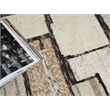 Alcama Hand-Knotted New Zealand Wool Beige/Ivory/Brown 6'x9' Area Rug